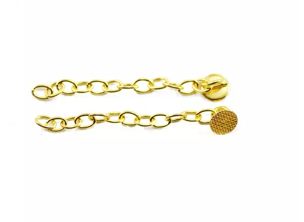 Extruzní řetěz a očko zlaté